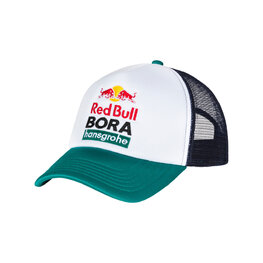 RED BULL Kerékpáros sapka - RED BULL BORA HANSGROHE - fehér/kék/zöld